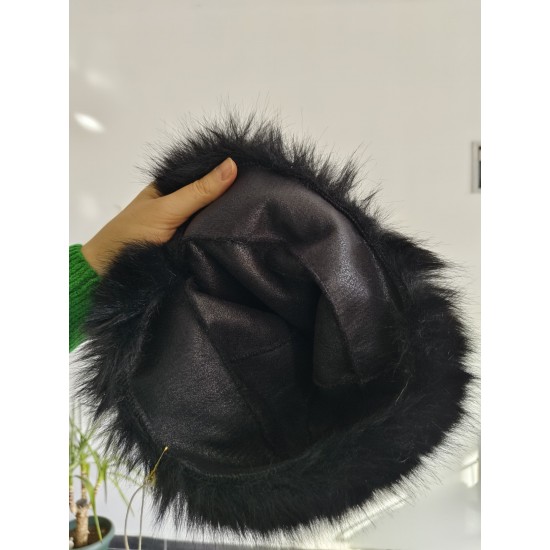 KÜRK SİYAH KALPAK ŞAPKA 