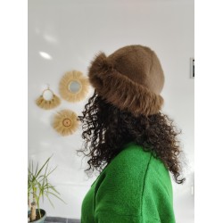 KÜRK KAHVE KALPAK ŞAPKA 